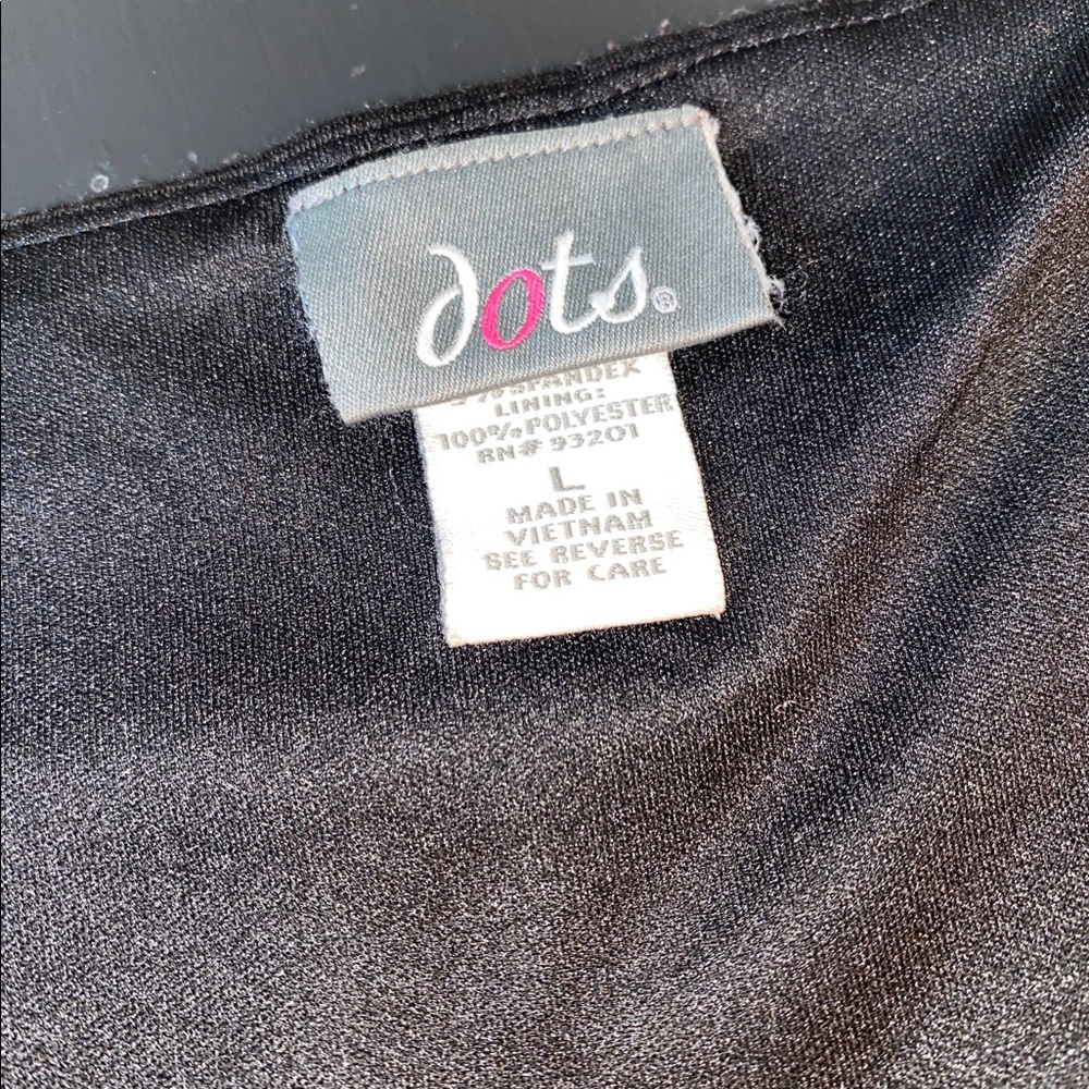 Casual Black and white Stripe Dress